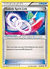 Gallade Spirit Link - XY - Roaring Skies (ROS) #83/108 - Uncommon Pokémon Trading Card