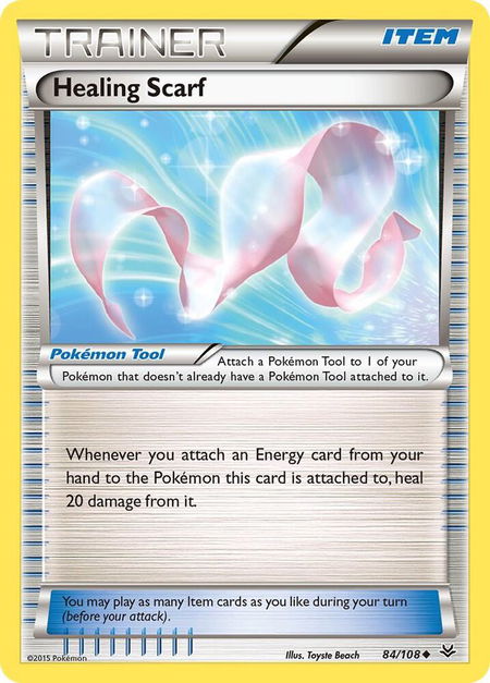 Healing Scarf - XY - Roaring Skies Pokémon trading card