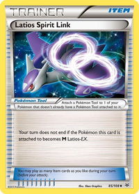 Latios Spirit Link - XY - Roaring Skies (ROS) #85/108 - Uncommon Pokémon Trading Card