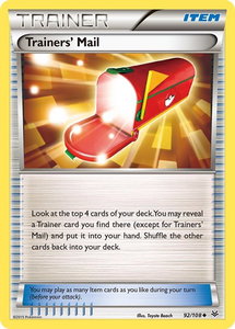 Trainers' Mail - XY - Roaring Skies (ROS) #92/108 - Uncommon Pokémon Trading Card
