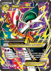 M Gallade EX (100 Full Art) - XY - Roaring Skies (ROS) #100/108 - Ultra Rare Pokémon Trading Card