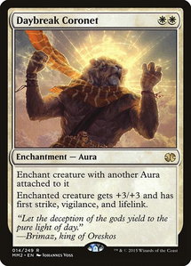 Daybreak Coronet - Modern Masters 2015 (MM2) #14 - Rare Magic: The Gathering Trading Card