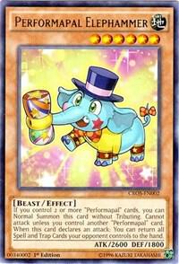 Performapal Elephammer - Crossed Souls YuGiOh trading card