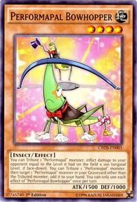 Performapal Bowhopper - Crossed Souls (CROS) #CROS-EN003 - Common / Short Print YuGiOh Trading Card