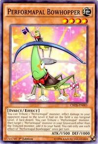 Performapal Bowhopper - Crossed Souls YuGiOh trading card