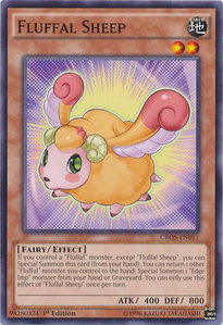 Fluffal Sheep - Crossed Souls (CROS) #CROS-EN011 - Common / Short Print YuGiOh Trading Card