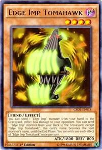 Edge Imp Tomahawk - Crossed Souls YuGiOh trading card