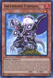 Infernoid Pirmais - Crossed Souls (CROS) #CROS-EN030 - Ultra Rare YuGiOh Trading Card