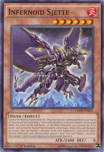 Infernoid Sjette - Crossed Souls (CROS) #CROS-EN031 - Common / Short Print YuGiOh Trading Card
