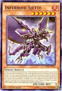 Infernoid Sjette - Crossed Souls YuGiOh trading card
