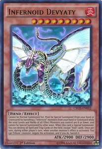 Infernoid Devyaty - Crossed Souls (CROS) #CROS-EN032 - Ultra Rare YuGiOh Trading Card