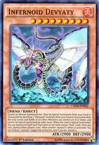 Infernoid Devyaty trading card from Crossed Souls Infernoid Devyaty - Crossed Souls YuGiOh trading card