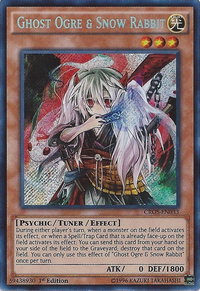 Ghost Ogre & Snow Rabbit - Crossed Souls (CROS) #CROS-EN033 - Secret Rare YuGiOh Trading Card