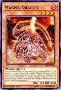 Magma Dragon - Crossed Souls (CROS) #CROS-EN034 - Common / Short Print YuGiOh Trading Card