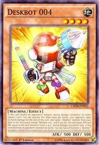Deskbot 004 - Crossed Souls (CROS) #CROS-EN035 - Common / Short Print YuGiOh Trading Card