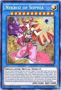 Nekroz of Sophia - Crossed Souls YuGiOh trading card