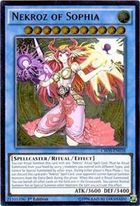 Nekroz of Sophia (UTR) - Crossed Souls YuGiOh trading card