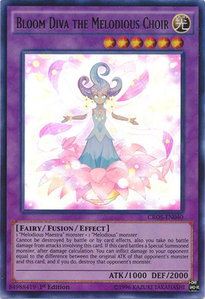 Bloom Diva the Melodious Choir - Crossed Souls (CROS) #CROS-EN040 - Ultra Rare YuGiOh Trading Card