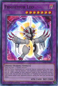Frightfur Leo - Crossed Souls (CROS) #CROS-EN041 - Super Rare YuGiOh Trading Card