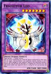 Frightfur Leo - Crossed Souls YuGiOh trading card