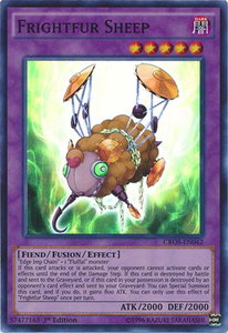 Frightfur Sheep - Crossed Souls (CROS) #CROS-EN042 - Super Rare YuGiOh Trading Card