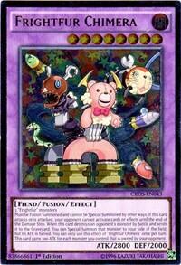 Frightfur Chimera (UTR) - Crossed Souls (CROS) #CROS-EN043 - Ultimate Rare YuGiOh Trading Card