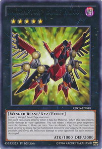 Raidraptor - Blaze Falcon - Crossed Souls (CROS) #CROS-EN048 - Rare YuGiOh Trading Card