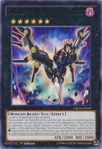 Raidraptor - Revolution Falcon - Crossed Souls (CROS) #CROS-EN049 - Rare YuGiOh Trading Card