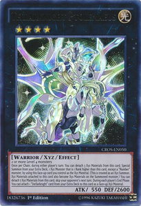 Tellarknight Ptolemaeus - Crossed Souls (CROS) #CROS-EN050 - Ultra Rare YuGiOh Trading Card