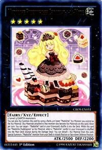 Madolche Puddingcess Chocolat-a-la-Mode - Crossed Souls YuGiOh trading card