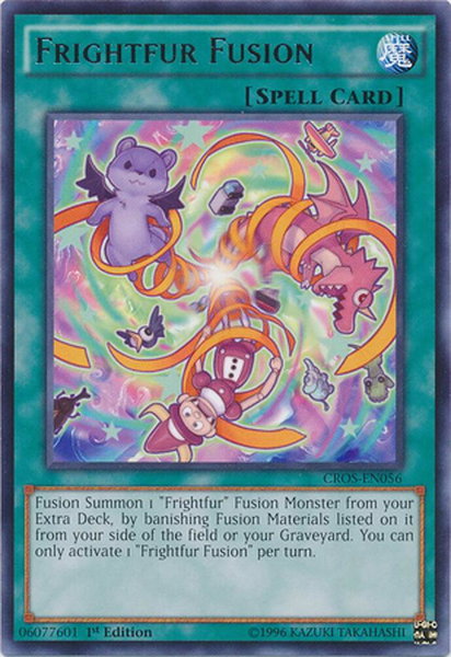 Frightfur Fusion trading card from Crossed Souls Frightfur Fusion - Crossed Souls YuGiOh trading card