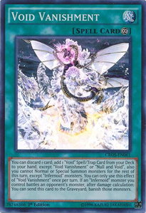 Void Vanishment - Crossed Souls (CROS) #CROS-EN061 - Super Rare YuGiOh Trading Card