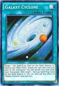 Galaxy Cyclone - Crossed Souls (CROS) #CROS-EN062 - Secret Rare YuGiOh Trading Card