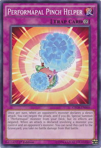 Performapal Pinch Helper - Crossed Souls (CROS) #CROS-EN066 - Common / Short Print YuGiOh Trading Card