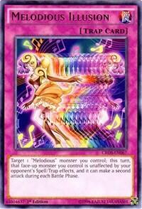 Melodious Illusion - Crossed Souls (CROS) #CROS-EN067 - Rare YuGiOh Trading Card
