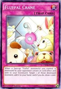 Fluffal Crane - Crossed Souls YuGiOh trading card