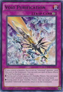 Void Purification - Crossed Souls (CROS) #CROS-EN073 - Rare YuGiOh Trading Card