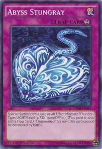 Abyss Stungray - Crossed Souls (CROS) #CROS-EN077 - Common / Short Print YuGiOh Trading Card
