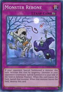 Monster Rebone - Crossed Souls (CROS) #CROS-EN079 - Super Rare YuGiOh Trading Card