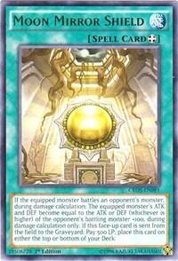 Moon Mirror Shield - Crossed Souls (CROS) #CROS-EN081 - Rare YuGiOh Trading Card