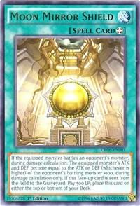 Moon Mirror Shield - Crossed Souls YuGiOh trading card