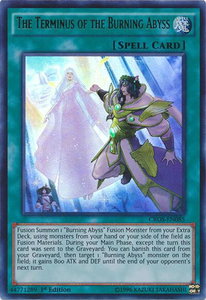 The Terminus of the Burning Abyss - Crossed Souls (CROS) #CROS-EN085 - Ultra Rare YuGiOh Trading Card