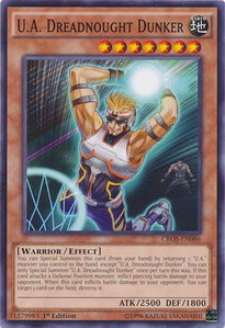 U.A. Dreadnought Dunker - Crossed Souls (CROS) #CROS-EN086 - Common / Short Print YuGiOh Trading Card