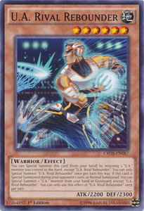 U.A. Rival Rebounder - Crossed Souls (CROS) #CROS-EN087 - Common / Short Print YuGiOh Trading Card