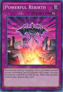 Powerful Rebirth - Crossed Souls (CROS) #CROS-EN093 - Super Rare YuGiOh Trading Card