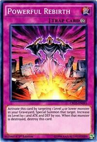 Powerful Rebirth - Crossed Souls (CROS) #CROS-EN093 - Super Rare YuGiOh Trading Card