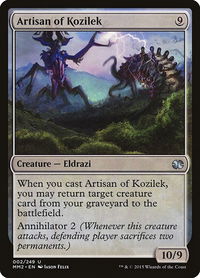 Artisan of Kozilek - Modern Masters 2015 (MM2) #2 - Uncommon Magic: The Gathering Trading Card