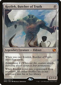 Kozilek, Butcher of Truth - Modern Masters 2015 (MM2) #5 - Mythic Rare Magic: The Gathering Trading Card