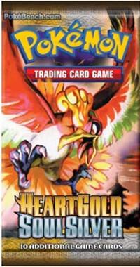 HeartGold SoulSilver Booster Pack trading card from HeartGold SoulSilver HeartGold SoulSilver Booster Pack - HeartGold SoulSilver Pokémon trading card