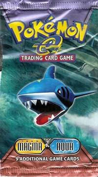 Team Magma vs Team Aqua Booster Pack - Team Magma vs Team Aqua Pokémon trading card